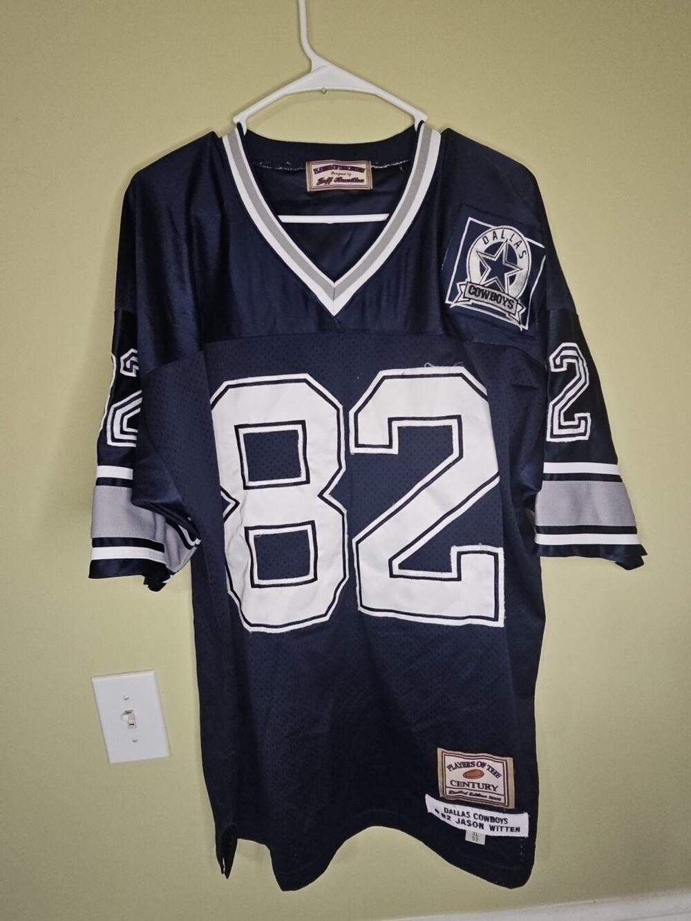 Players Of The Century Jeff Hamilton Jersey Dallas Cowboys #82 Jason Witten XL